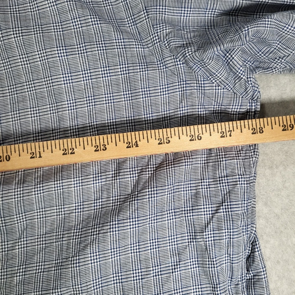 Polo Ralph Lauren Whitfield 100% Cotton Long Sleeve Shirt Mens XXL Houndstooth‎ - Picture 8 of 10